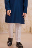 Classic Blue Kurta Pajama Set For Boys