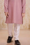 Classic Onion Pink Kurta Pajama Set For Boys
