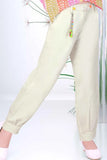 Multicolor Printed Top With White Bottom For Girls