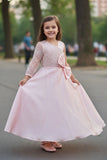 Designer Baby Pink One-Shoulder Pearl Embellished Party Gown