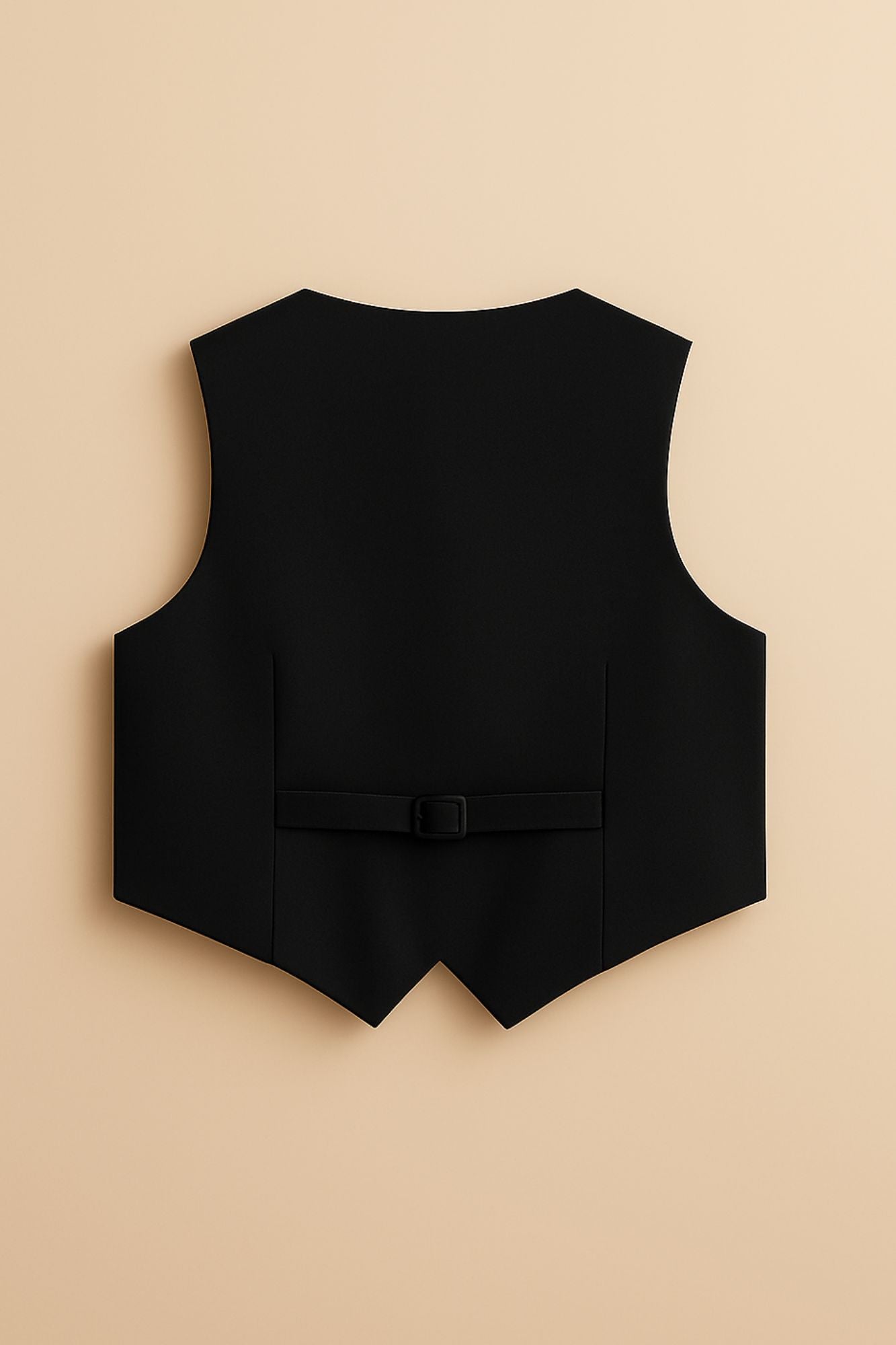 Black Bead Work Tuxedo With Pant And Waistcoat Set For Boys