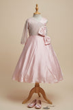 Designer Baby Pink One-Shoulder Pearl Embellished Party Gown