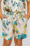 Multicolor Tropical Floral  Printed Co-Ord Set For Boys