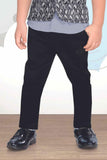 Black Waist Coat Set With Grey Shirt For Boys - Lagorii Kids