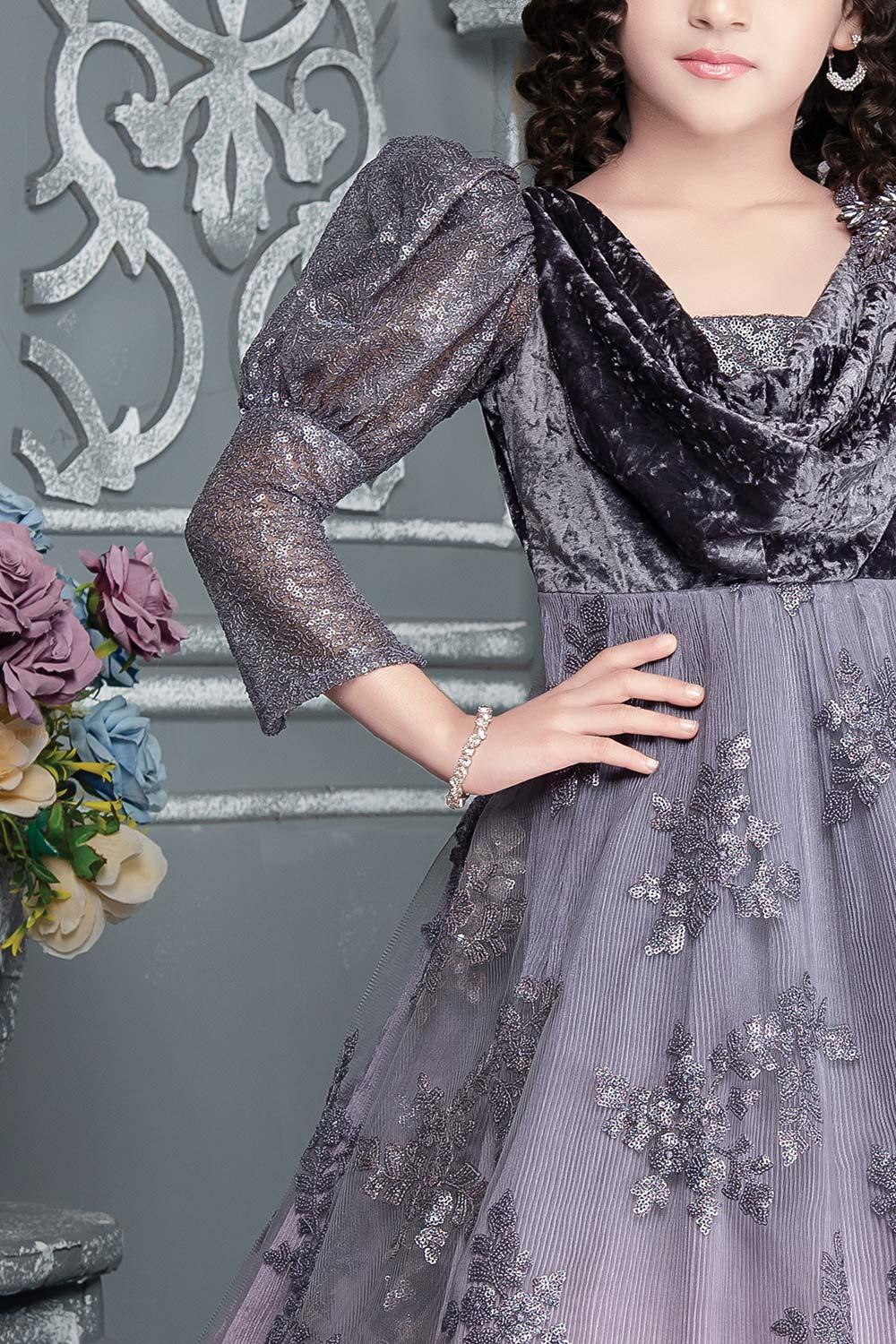 Frock Designer Party Dresses For Ladies Women's Party Wear V Neck