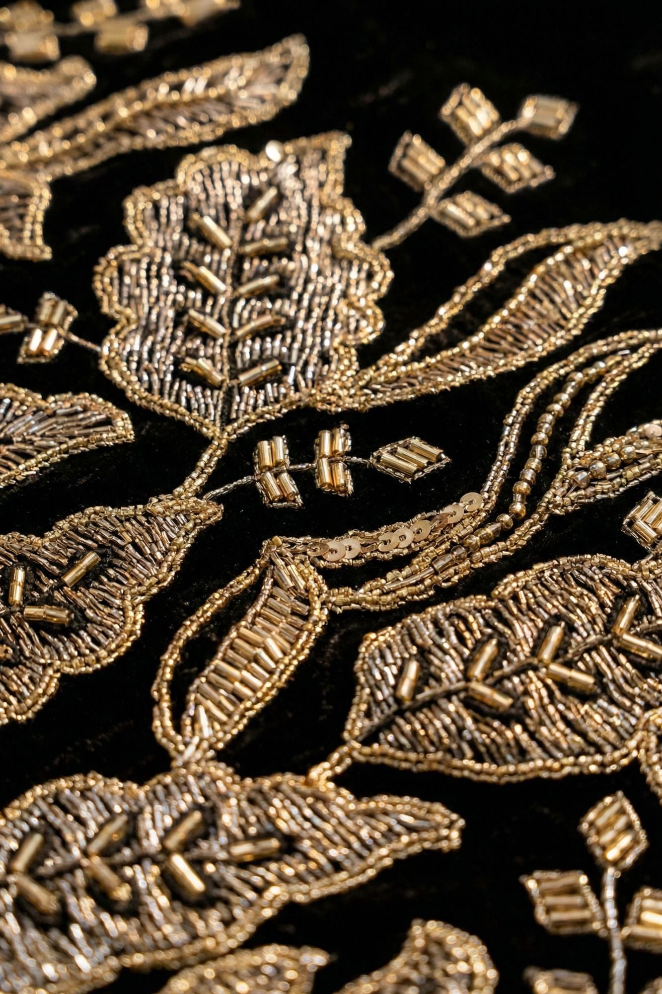 Black Heavy Embroidered Palazzo Set For Girls