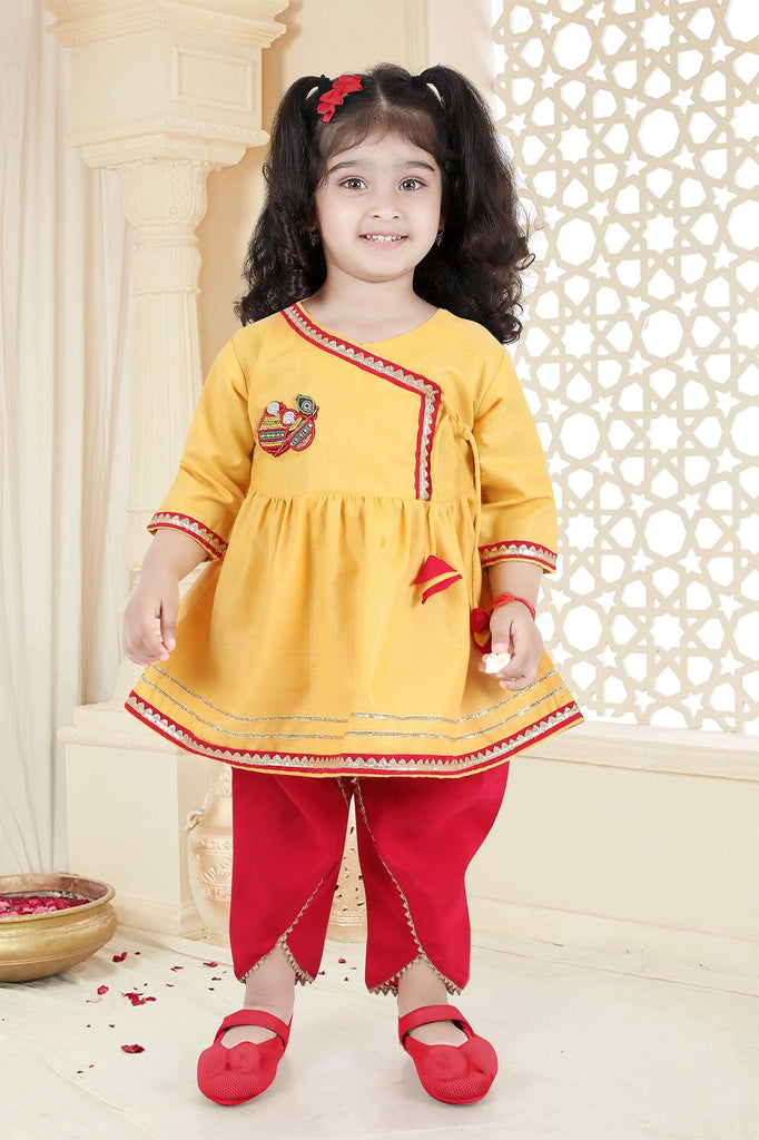 Janmashtami dress for girl best sale