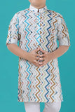Lagorii Printed Cotton Kurta Set for Boys - Pack of 2 - Lagorii Kids
