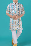 Lagorii Printed Cotton Kurta Set for Boys - Pack of 2 - Lagorii Kids