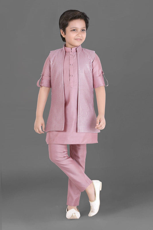 Kurta Pajama With Jacket For Baby Boy | Baby Kurta Pajama With Jacket Design