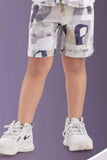 Multicolor Printed Shirt and Shorts Co-ord Set For Boys - Lagorii Kids