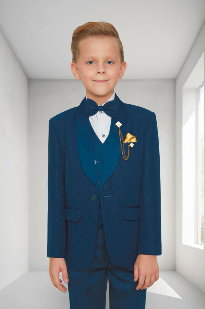 Boys navy tuxedo best sale