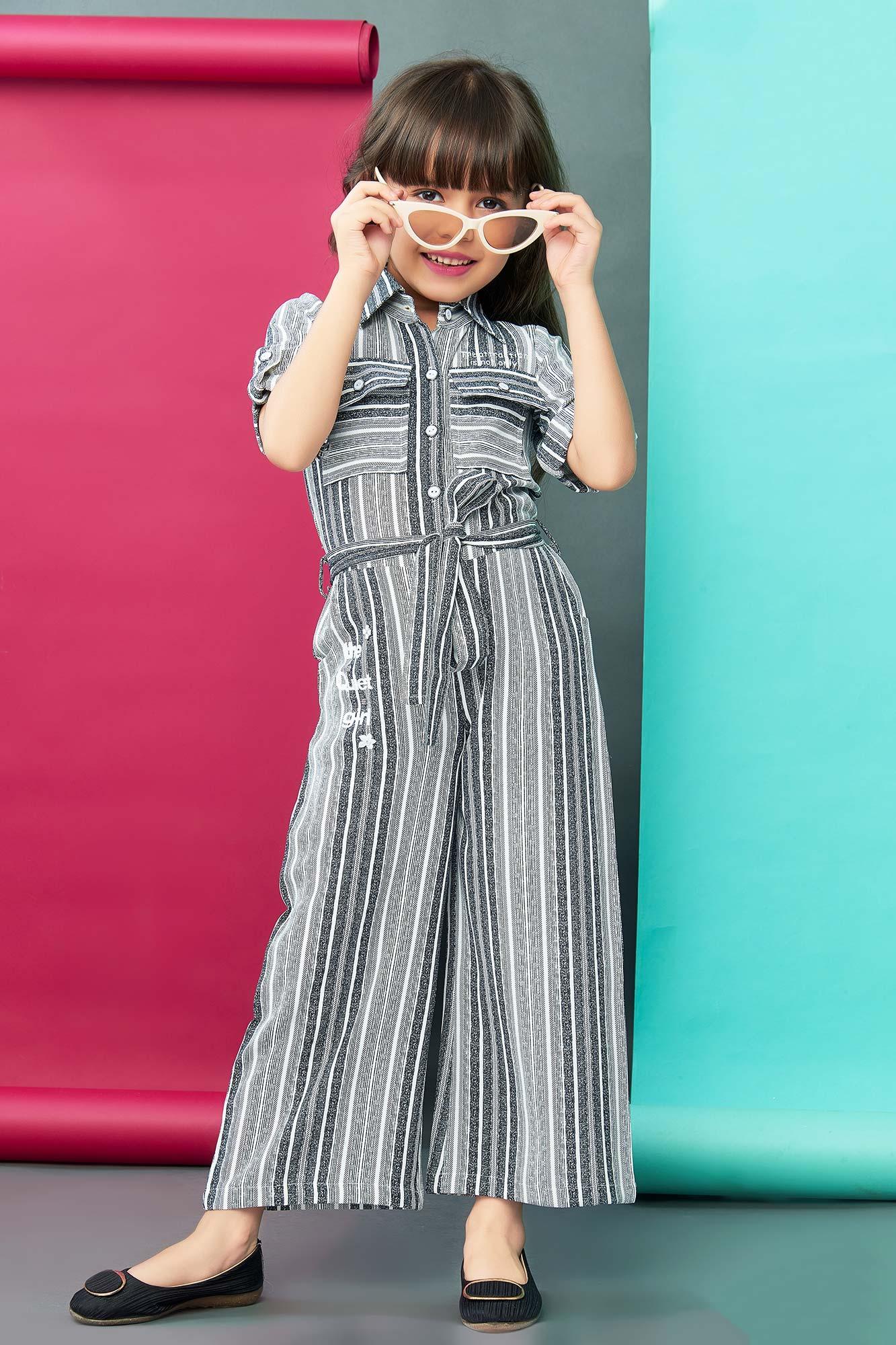 Shadow play Tri-Tone Kids' Jumpsuit - Lagorii Kids