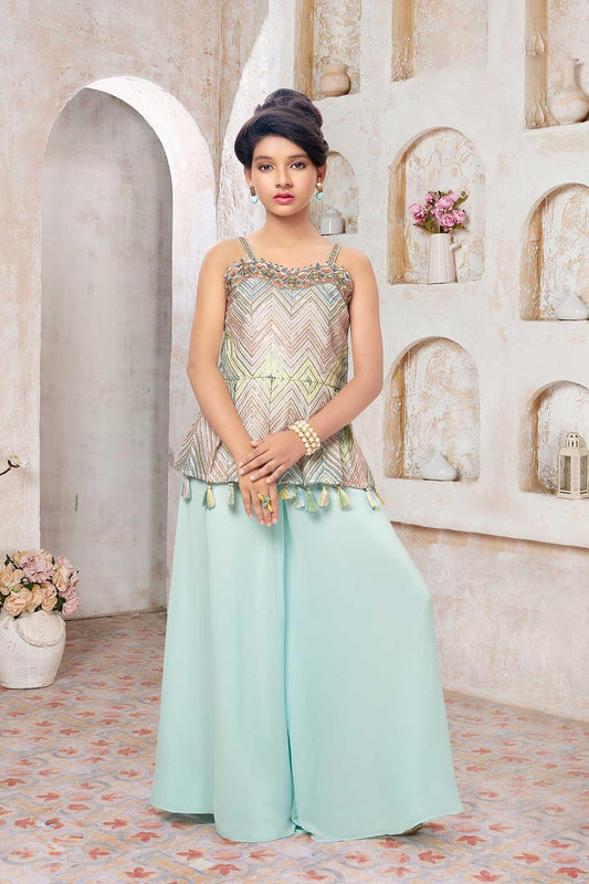 Womens Heavy Studded Elegant Indo Western Gown in Thane - MainRoad.in