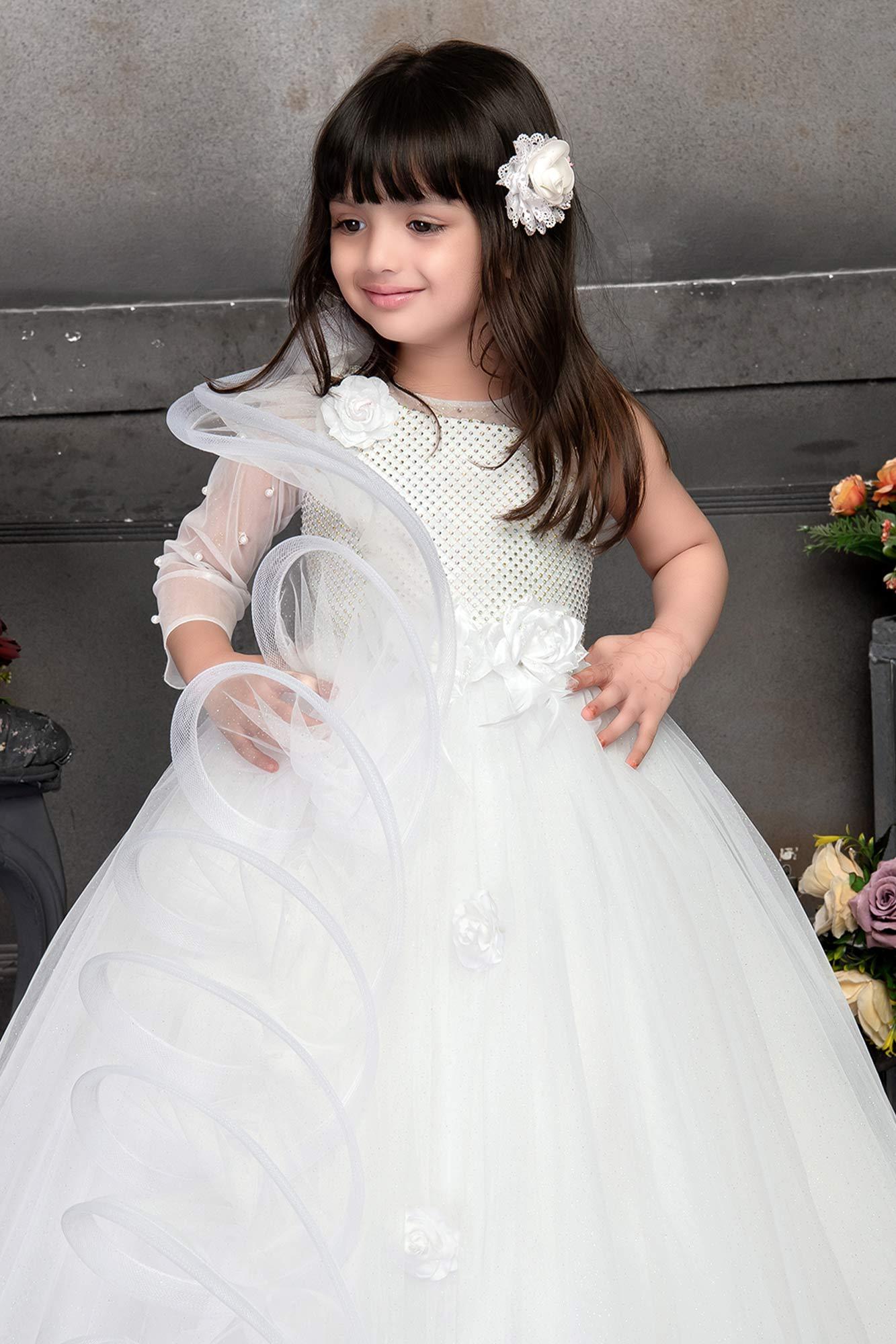 Snow White Princess Party Gown: A Royal Look for Girls. - Lagorii Kids