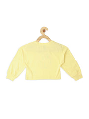 Sunset Yellow Top for Girls - Lagorii Kids