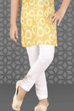Tie And Die Yellow Kurta Set For Boys - Lagorii Kids
