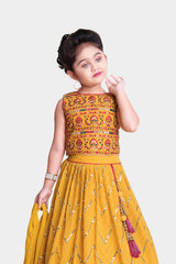 Yellow embroidery lehenga choli | Trending ethnic and wedding wear