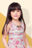 Pink Indie printed full length dress - Lagorii Kids